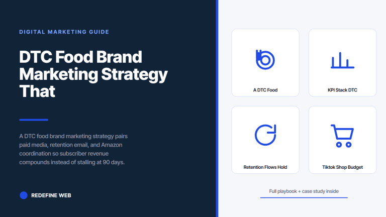 DTC Food Brand Marketing Strategy That Grows Repeat Orders