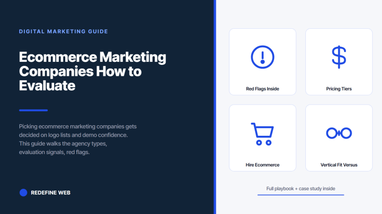 Ecommerce Marketing Companies How to Evaluate and Hire the Right Fit
