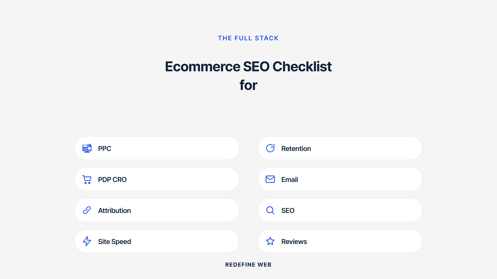 ecommerce seo checklist explained