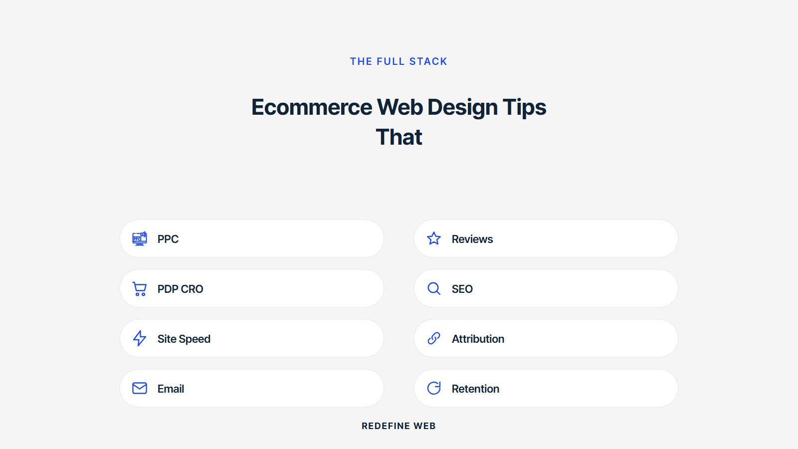 ecommerce web design tips explained