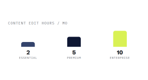 ecommerce website care plans outcome showing tracked performance improvement