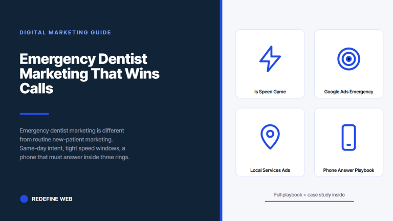 Emergency Dentist Marketing That Wins Calls Fast