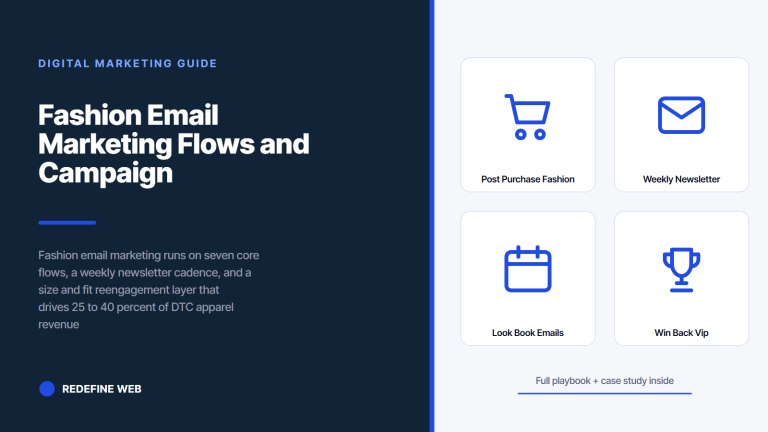 Fashion Email Marketing Flows and Campaign Playbook