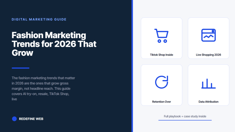 Fashion Marketing Trends for 2026 That Grow DTC Revenue