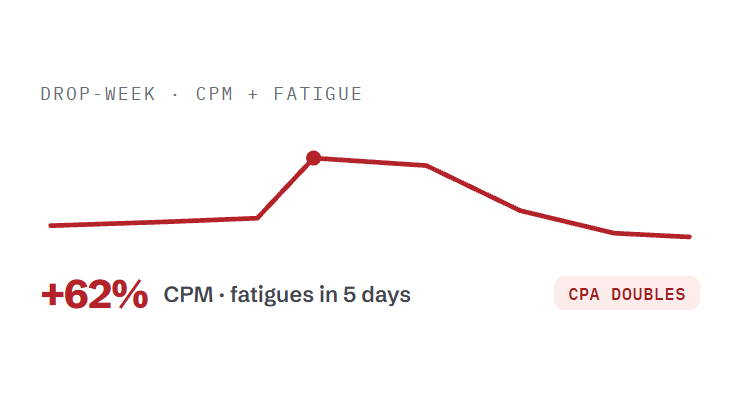 fashion PPC agency challenge card visualizing a common growth blocker