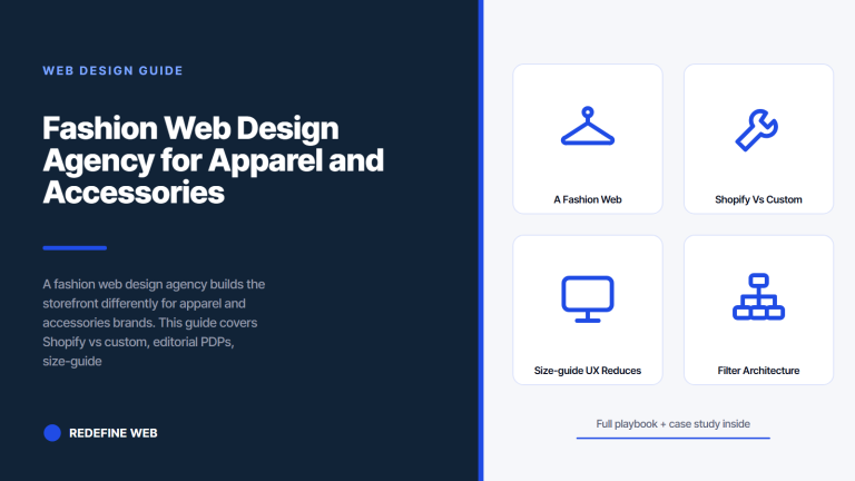 Fashion Web Design Agency for Apparel and Accessories Brands