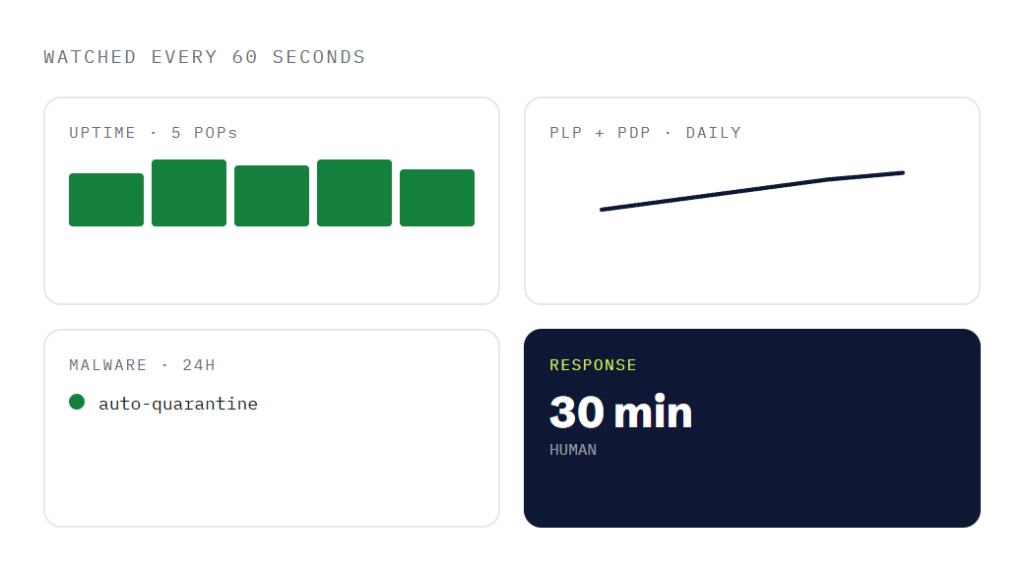 fashion website care plans deliverable panel visualizing scope of work