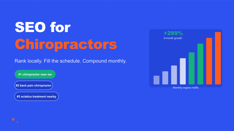 SEO for Chiropractors: How to Rank and Get More Patients