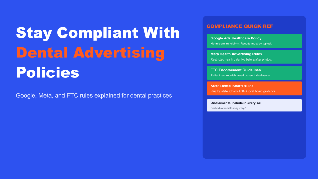 Stay Compliant With Dental Advertising Policies