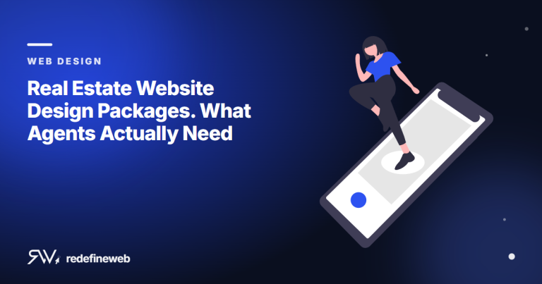 Real Estate Website Design Packages. What Agents Actually Need