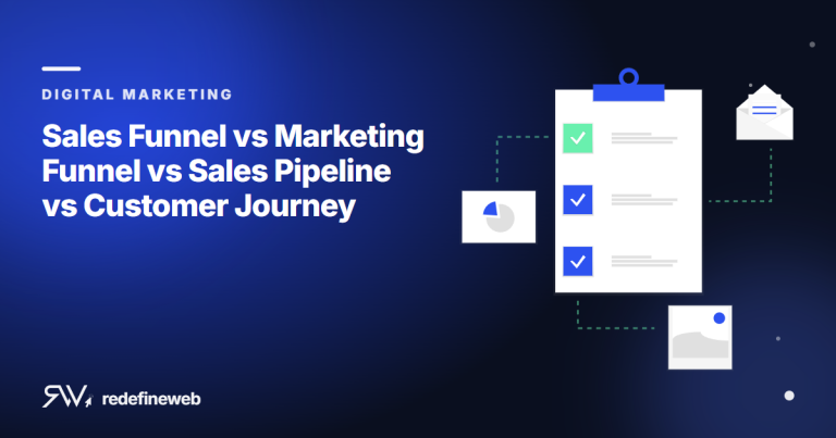 Sales Funnel vs Marketing Funnel vs Sales Pipeline vs Customer Journey