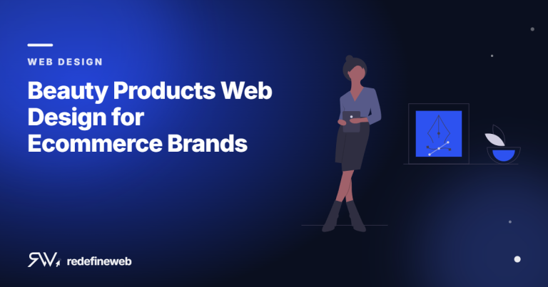 Beauty Products Web Design for Ecommerce Brands