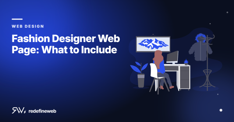 Fashion Designer Web Page: What to Include