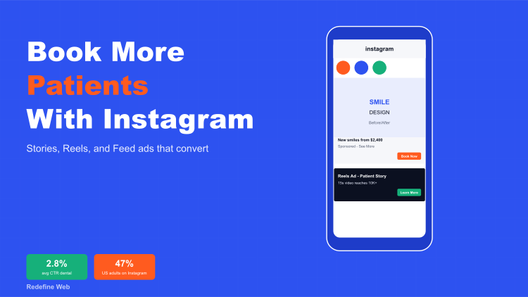 Book More Patients With Instagram Ads for Dental Clinics