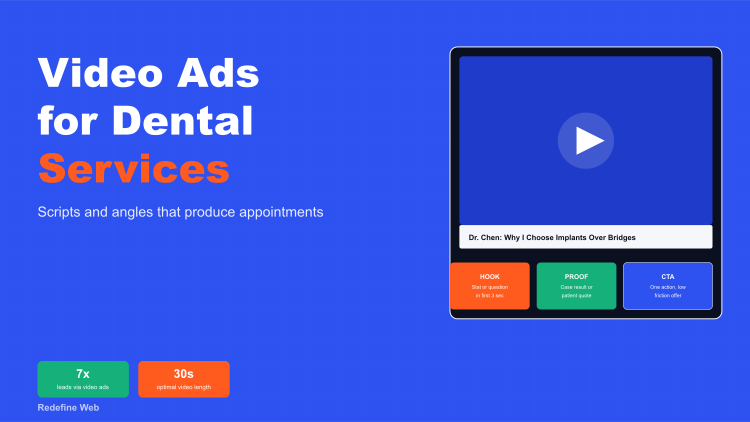 How to Write Video Ads for Dental Services That Fill the Schedule