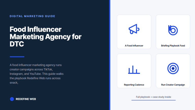 Food Influencer Marketing Agency for DTC and CPG Brands