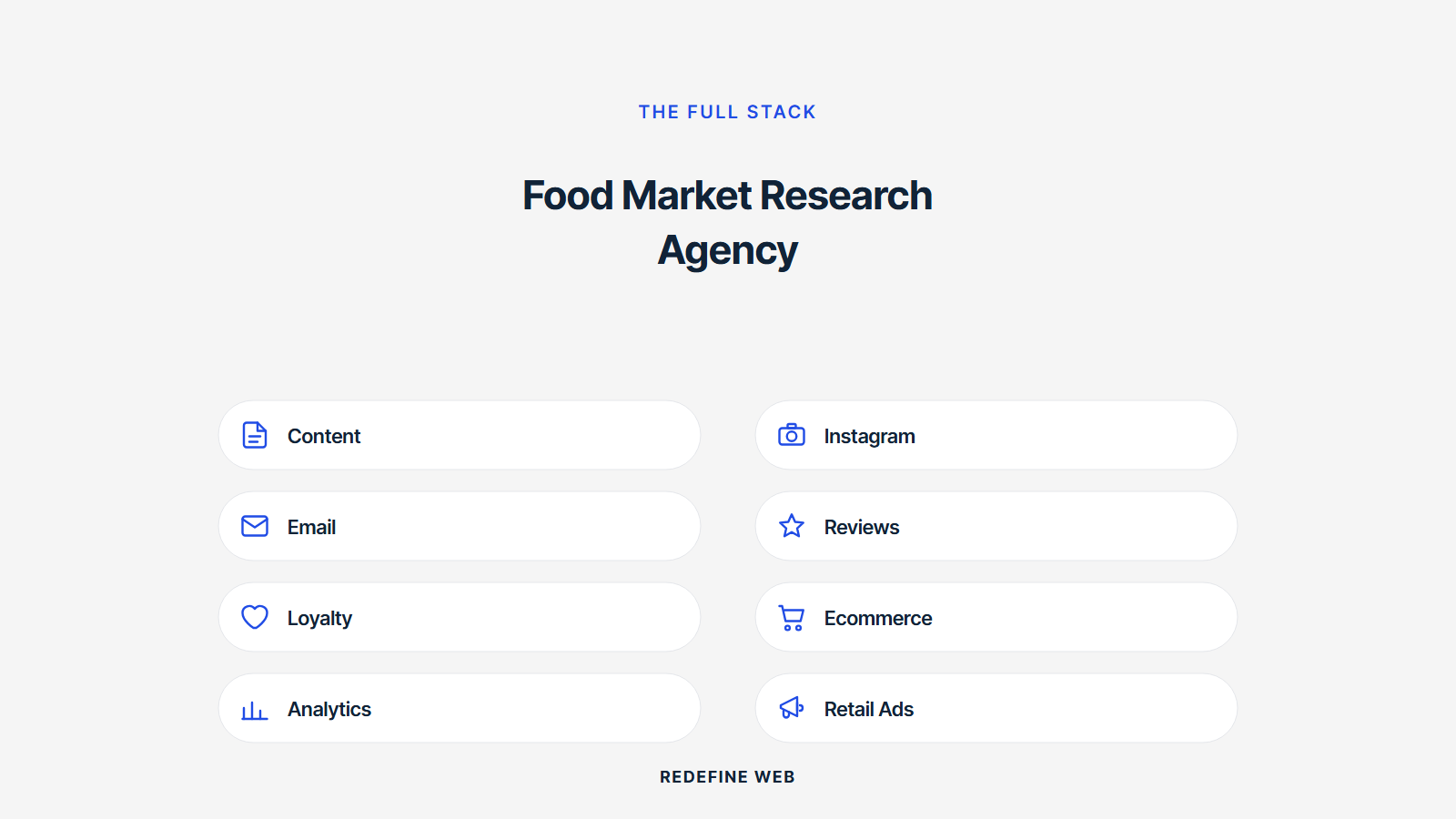 market research agency food explained