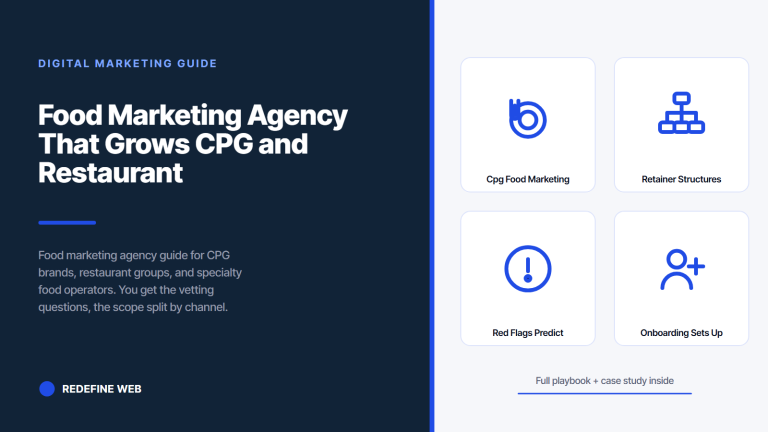 Food Marketing Agency That Grows CPG and Restaurant Revenue