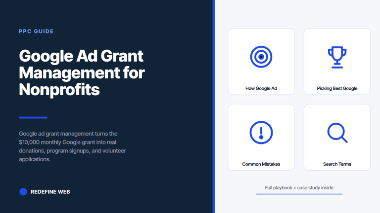 Google Ad Grant Management for Nonprofits That Convert