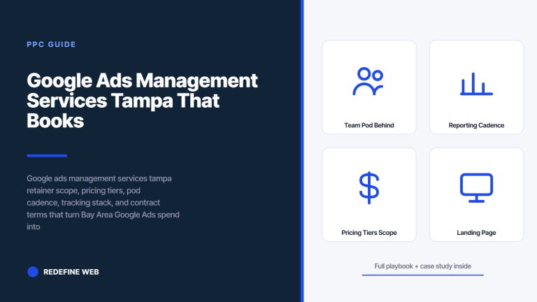 Google Ads Management Services Tampa That Books Real Leads