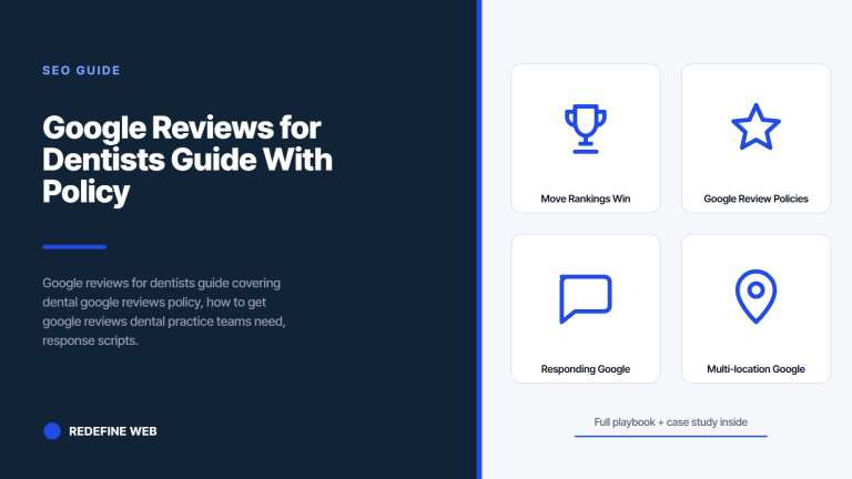 Google Reviews for Dentists Guide With Policy Rules and Growth Tactics