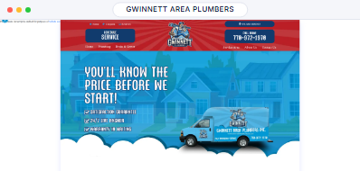 Gwinnett Area Plumbers case study thumbnail