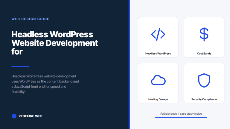 Headless WordPress Website Development for Enterprise Builds
