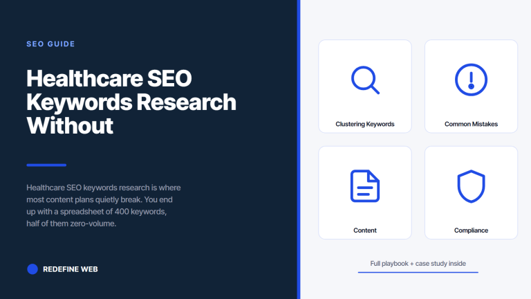 Healthcare SEO Keywords Research Without the Guesswork