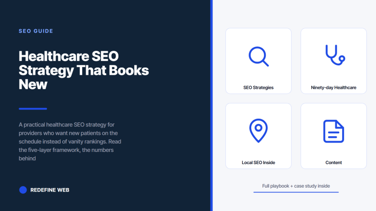 Healthcare SEO Strategy That Books New Patients