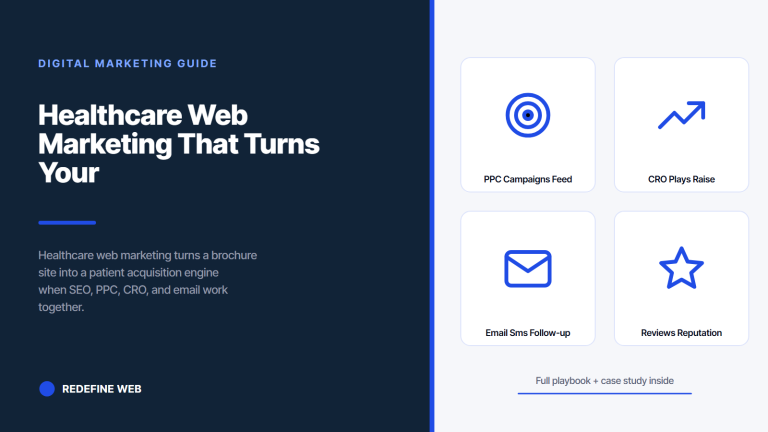 Healthcare Web Marketing That Turns Your Site Into an Engine