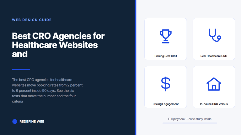 Best CRO Agencies for Healthcare Websites and What to Test
