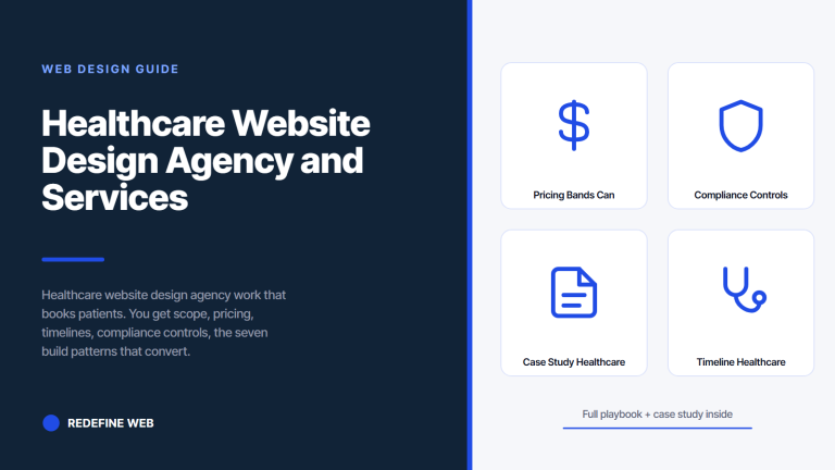 Healthcare Website Design Agency and Services That Book Real Patients