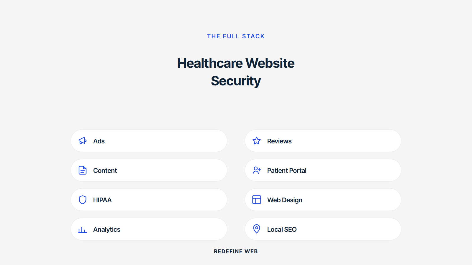 healthcare website phi explained