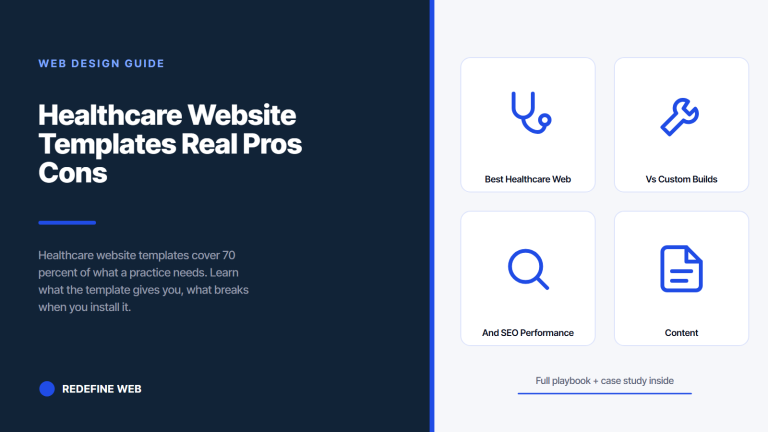 Healthcare Website Templates Real Pros Cons and What to Customize