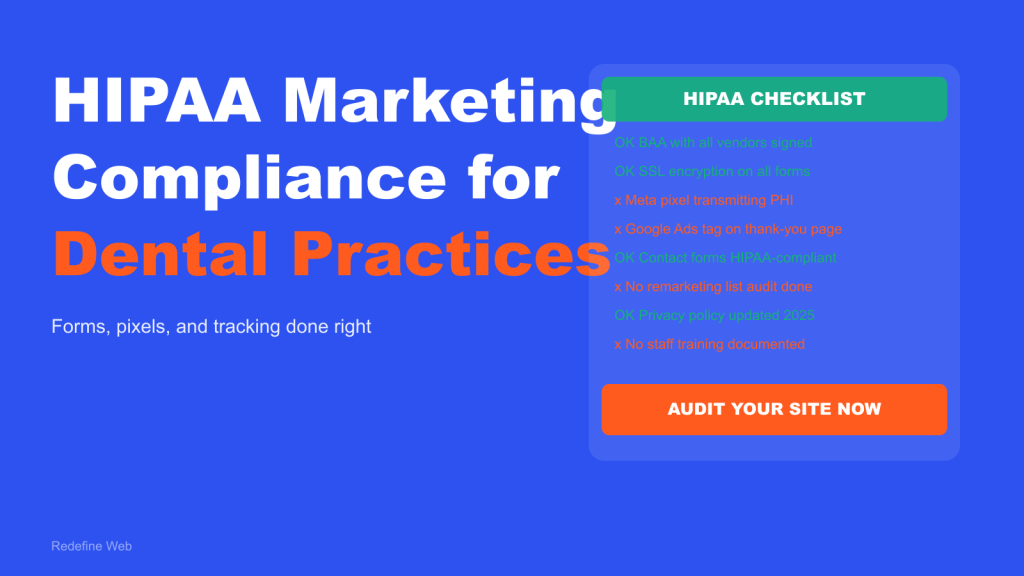 HIPAA Marketing Compliance for Dental Practices