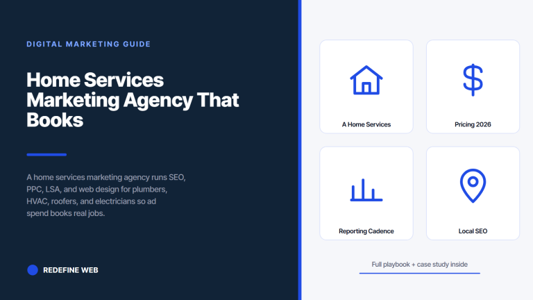Home Services Marketing Agency That Books Real Jobs