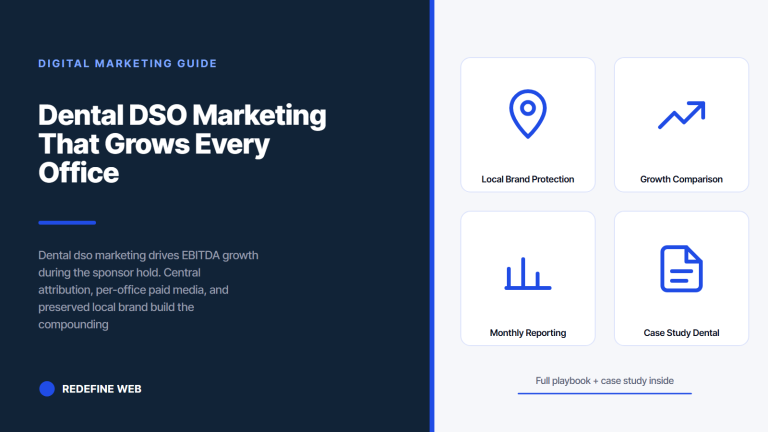 Dental DSO Marketing That Grows Every Office in the Group