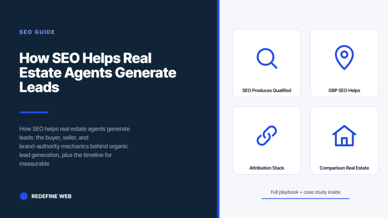 How SEO Helps Real Estate Agents Generate Leads That Book