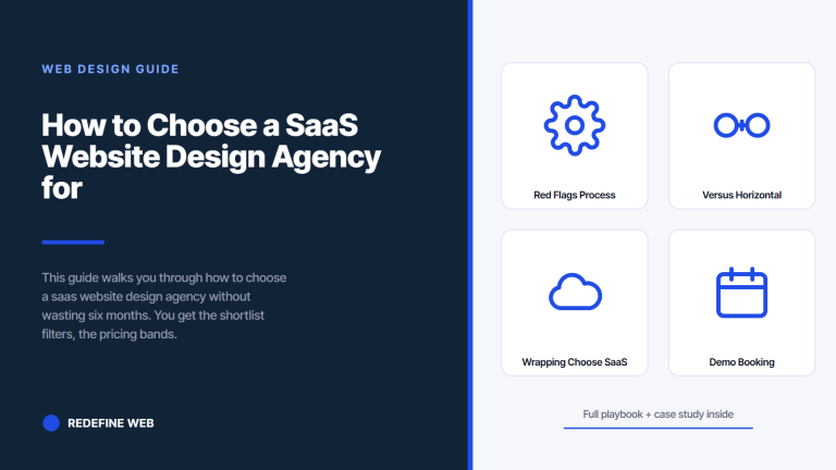How to Choose a SaaS Website Design Agency for Startups