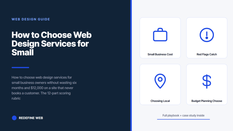 How to Choose Web Design Services for Small Business Owners
