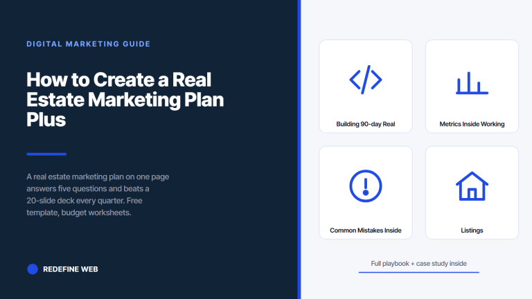 How to Create a Real Estate Marketing Plan Plus Free Template