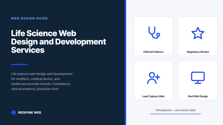 Life Science Web Design and Development Services