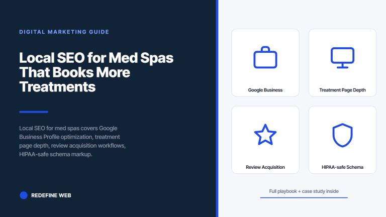 Local SEO for Med Spas That Books More Treatments