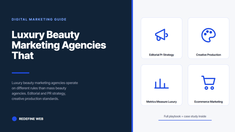 Luxury Beauty Marketing Agencies That Build Real Brand Equity