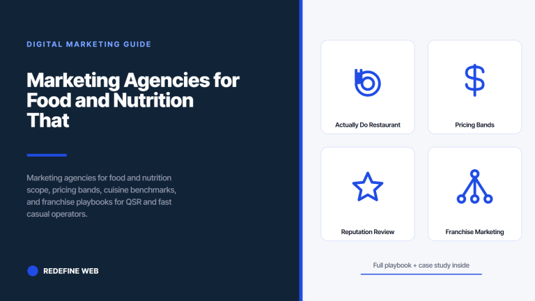 Marketing Agencies for Food and Nutrition That Fill Tables and Grow