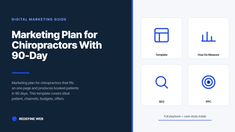 Marketing Plan for Chiropractors With 90-Day Template