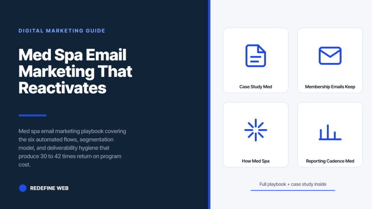 Med Spa Email Marketing That Reactivates Lapsed Patients