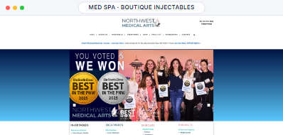 Med Spa, Boutique Injectables case study thumbnail