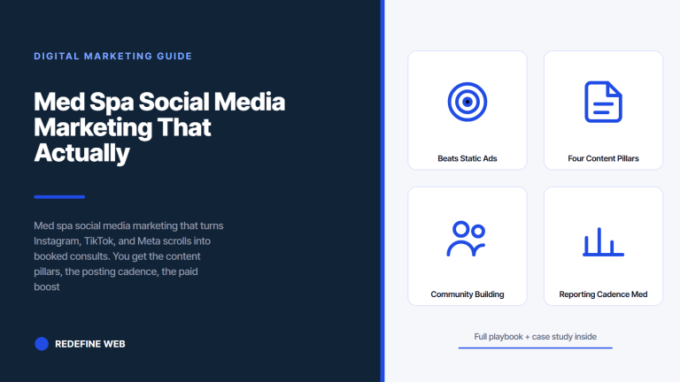 Med Spa Social Media Marketing That Actually Books Treatments