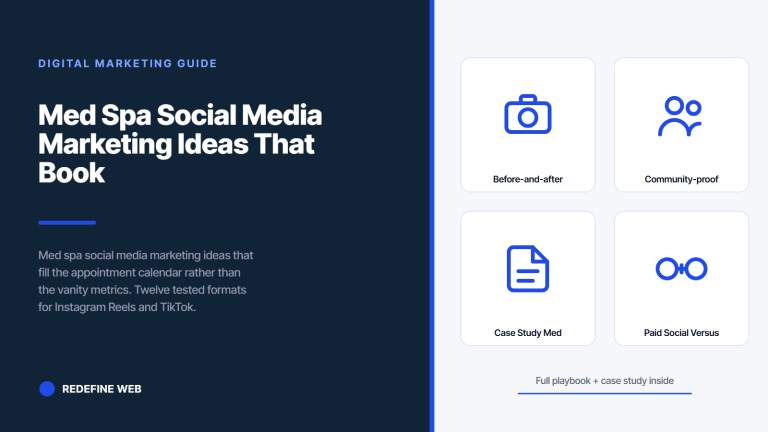 Med Spa Social Media Marketing Ideas That Book Real Treatments